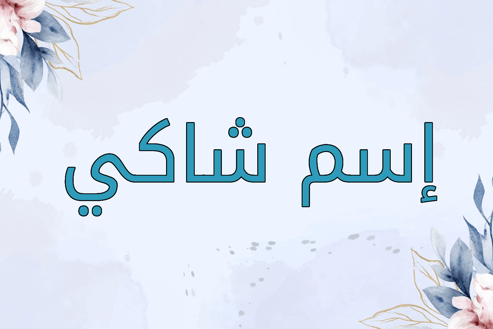 اسم شاكي