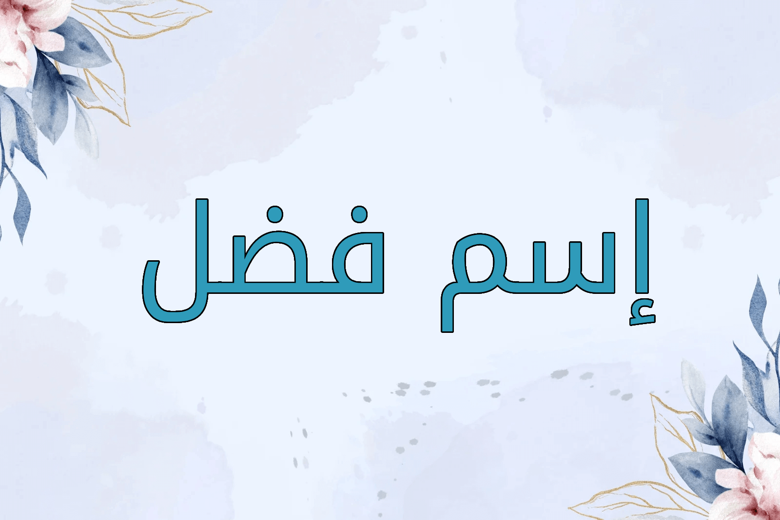 اسم فضل