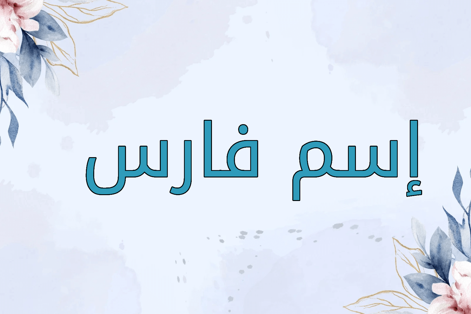 اسم فارس