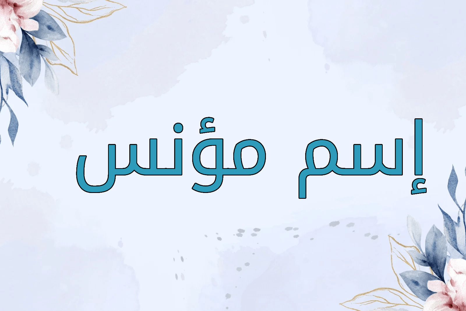 اسم مؤنس