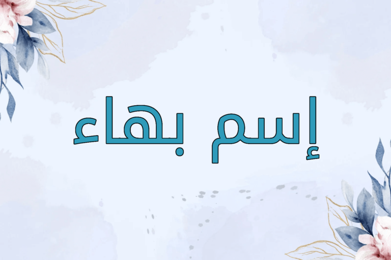 عيوب اسم بهاء